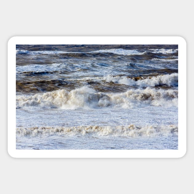 Storm Waves Sticker by GrahamPrentice